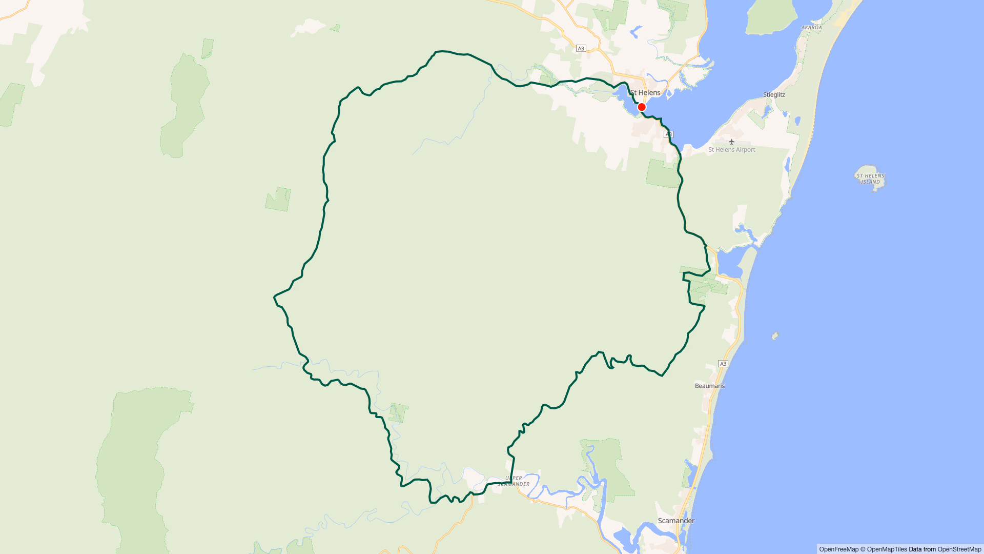 Granite Knob Hogans loop